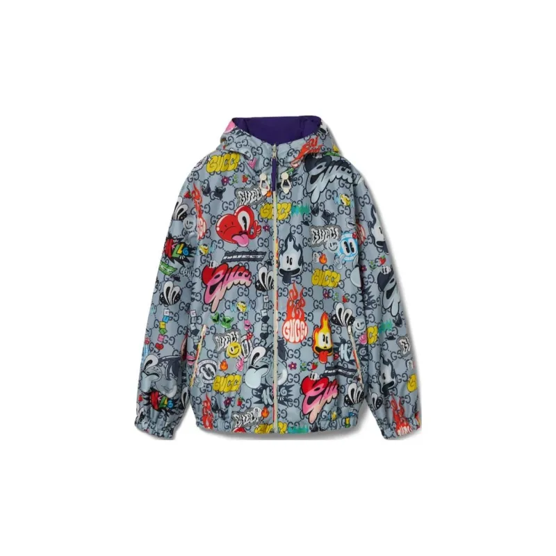 GUCCI SS24 Jackets & Coats Men's Purple-1