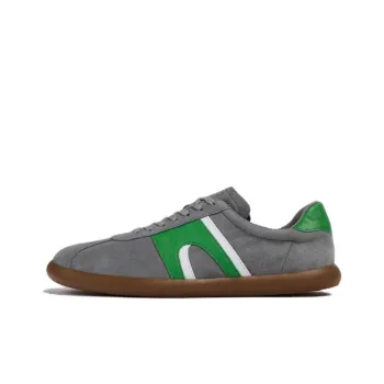 CAMPER Low Top Skateboard Shoes Men's Light Gray