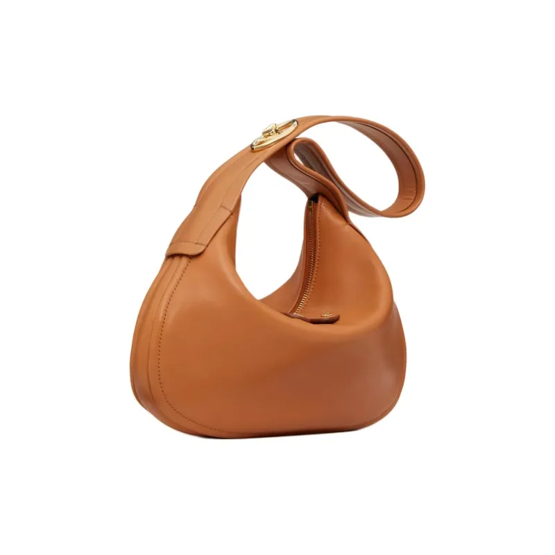 Valentino GARAVANI Nappa Leather GO HOBO Bag, Handbag, Shoulder Bag Women's Almond-1