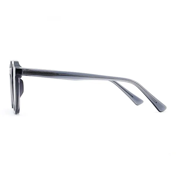 Kappa Plate Frame Round Sunglasses Unisex-2