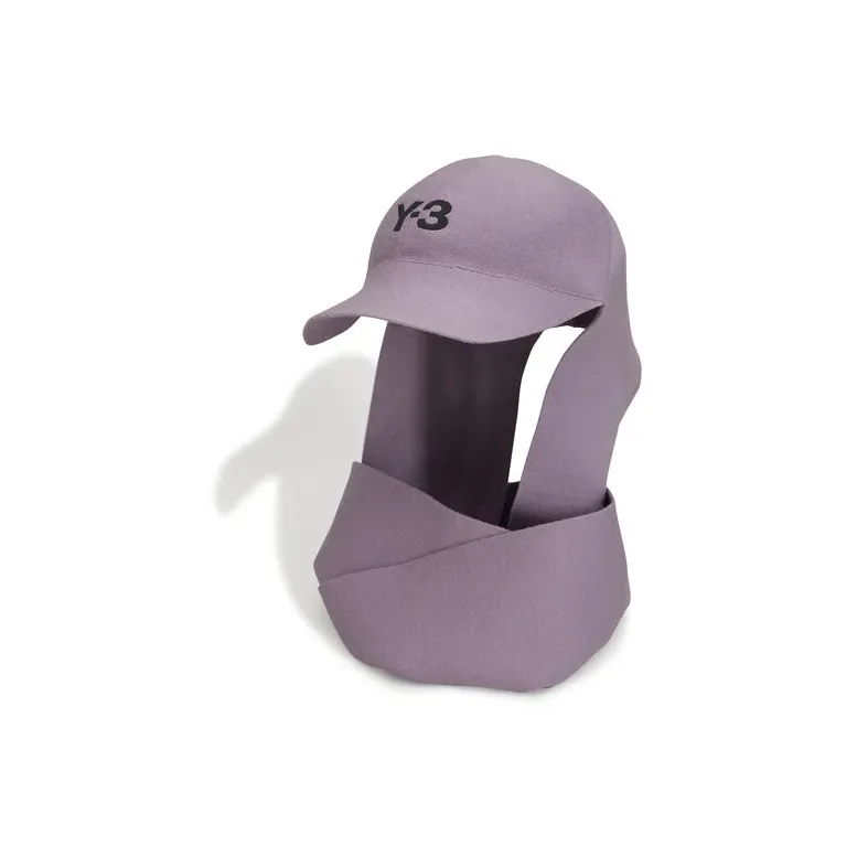 Y 3 Wool Polyamide Hats & Caps Men's Purple-1