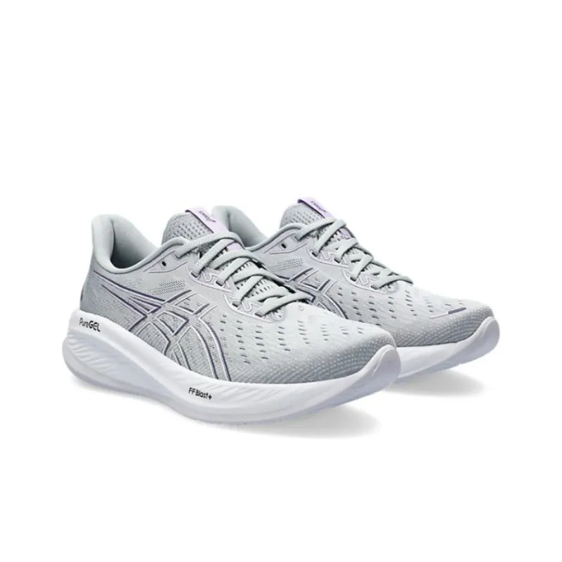Asics Gel Cumulus 26 Piedmont Grey White Women's-2