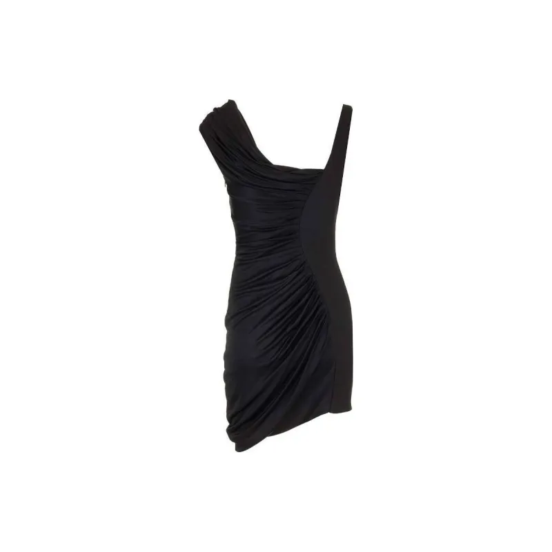 VERSACE Medusa-Head Embellished Sleeveless Mini Dress-1