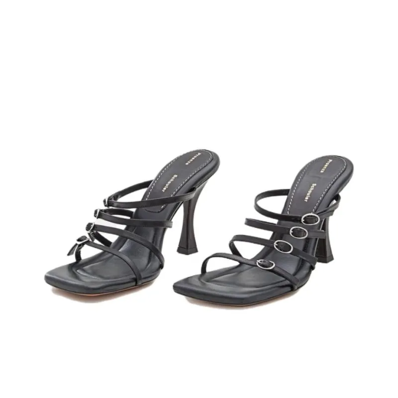 PROENZA SCHOULER Selma Square Toe Mules Women's-2