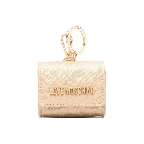 LOVE MOSCHINO Logo-plaque AirPods Case