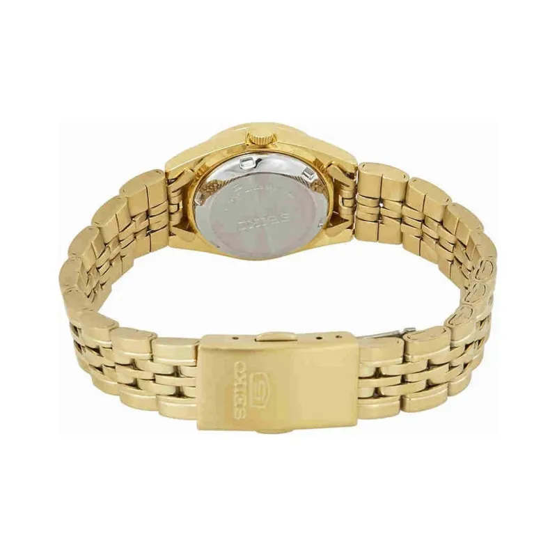 SEIKO Automatic Mechanical Movement Stainless Steel Strap Watch Women's Watch Black Dial-2