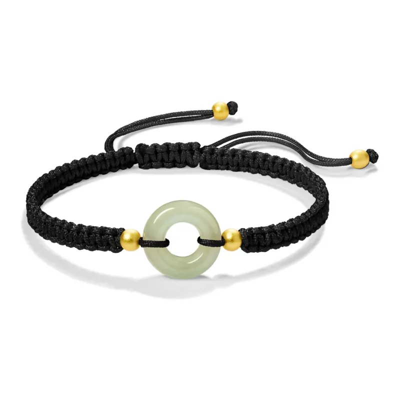 Far Mountain Joe Hetian Jade Bracelets Unisex Pale Greenish White Jade-1