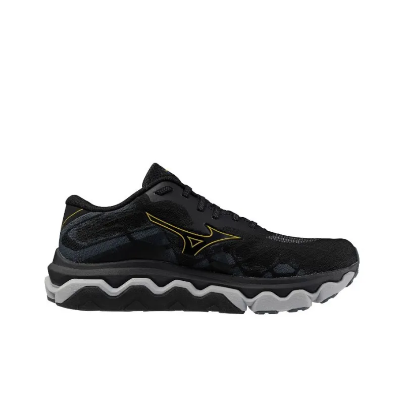Mizuno Wave Horizon 7 4E Wide 'Black Citrus'-1