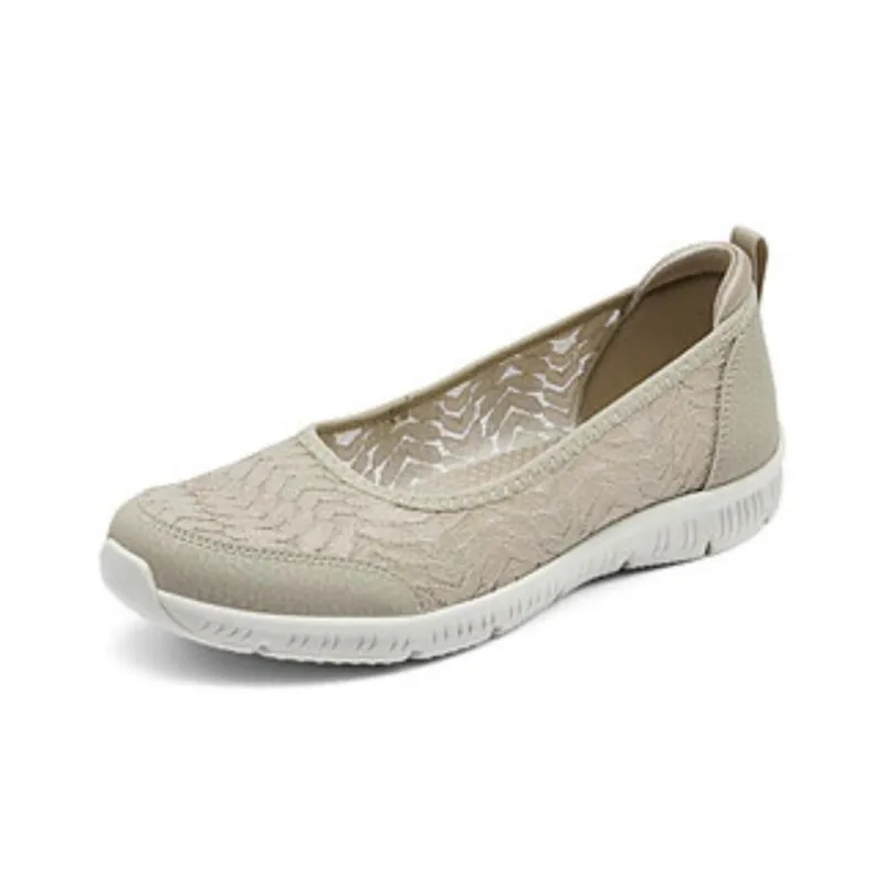 Skechers Cushioning Wear Resistant Low Top Casual Shoes Women's Taupe-2