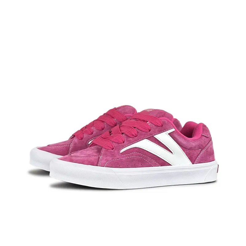 VFDF Puffy Shoes Low Top Skateboard Shoes Unisex Pink-2