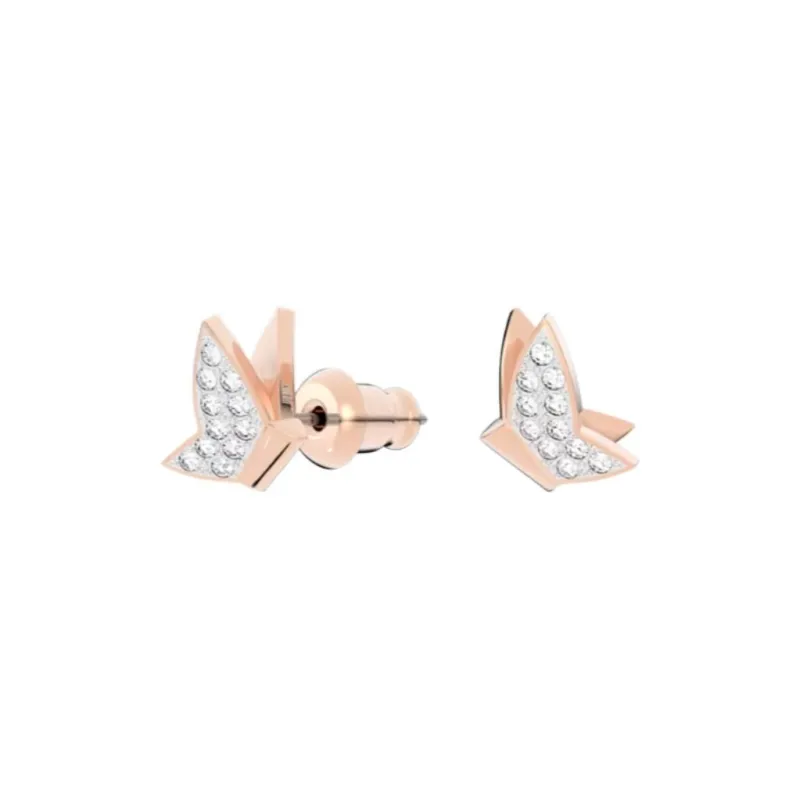 Swarovski Gold-Plated Stud Earrings Women's-1