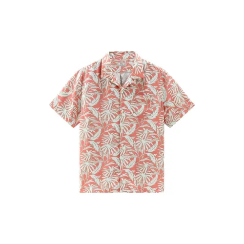 WOOLRICH Tropical-print Bowling Overshirt