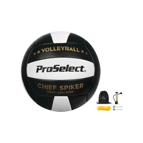 ProSelect PU Size 5 Ball Volleyball Unisex Black White