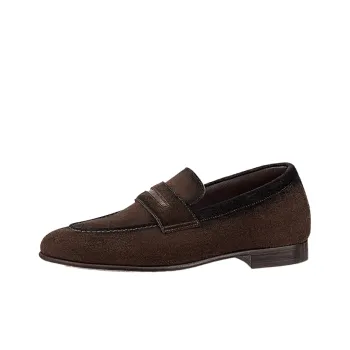 LOUIS VUITTON Glove Casual Shoes Men's Brown