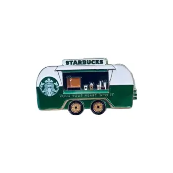 Starbucks Brooches Unisex Multicolor