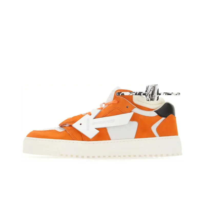 OFF WHITE Floating Arrow Low White Orange-0