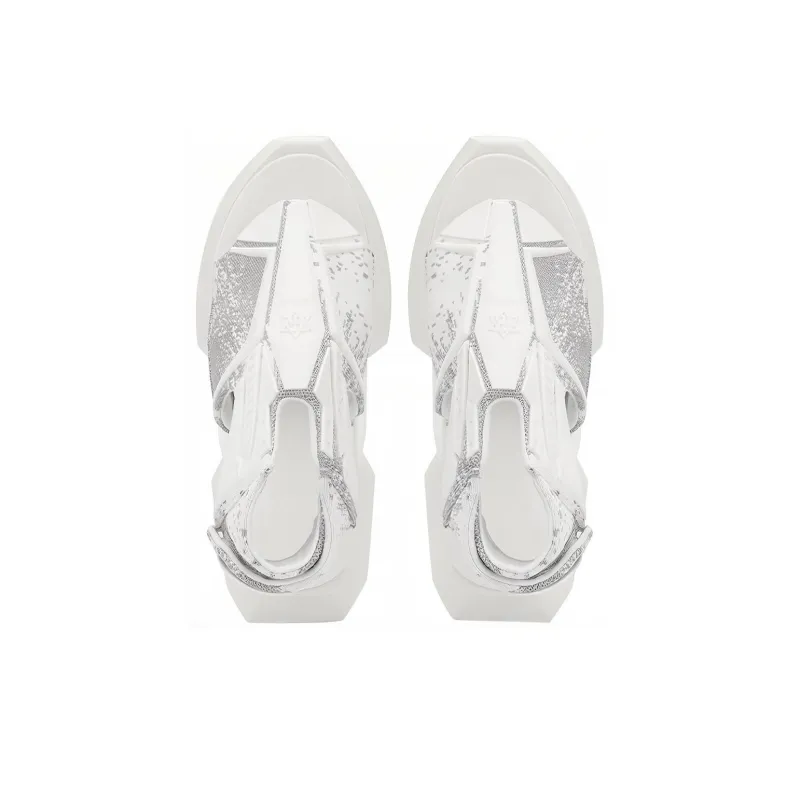 NORVINCY Beach Sandals Unisex White-1