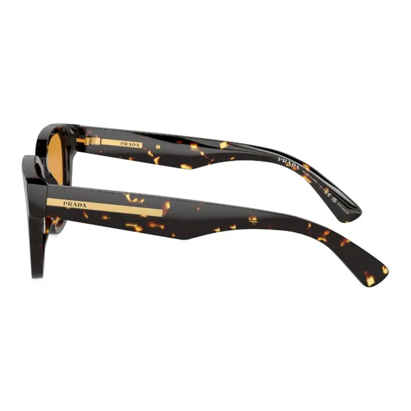 PRADA Tortoiseshell effect D frame Sunglasses-2