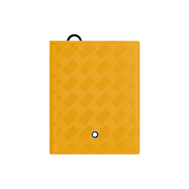 MONTBLANC Leather Wallet Men's Warm Ginger Yellow-0