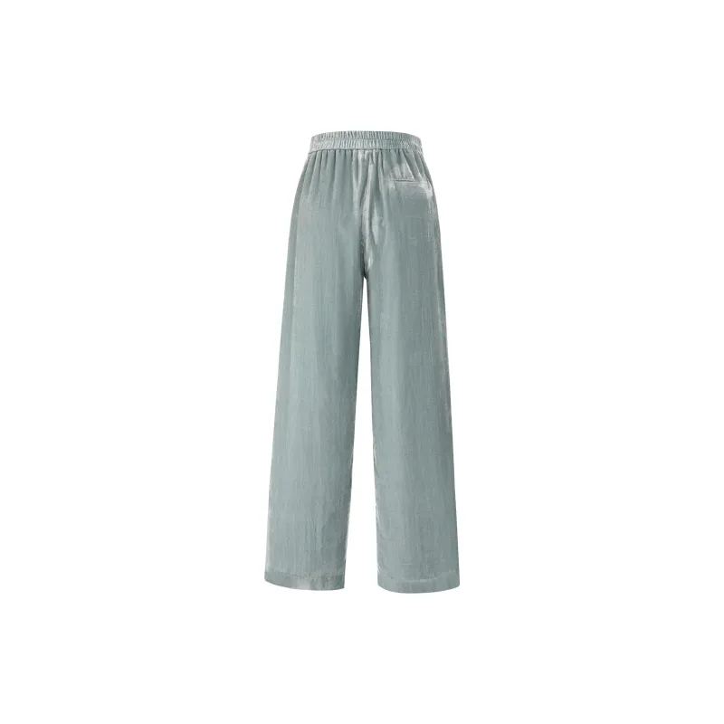 Read Twelve Casual Pants Women's Xiao Bo Green-1