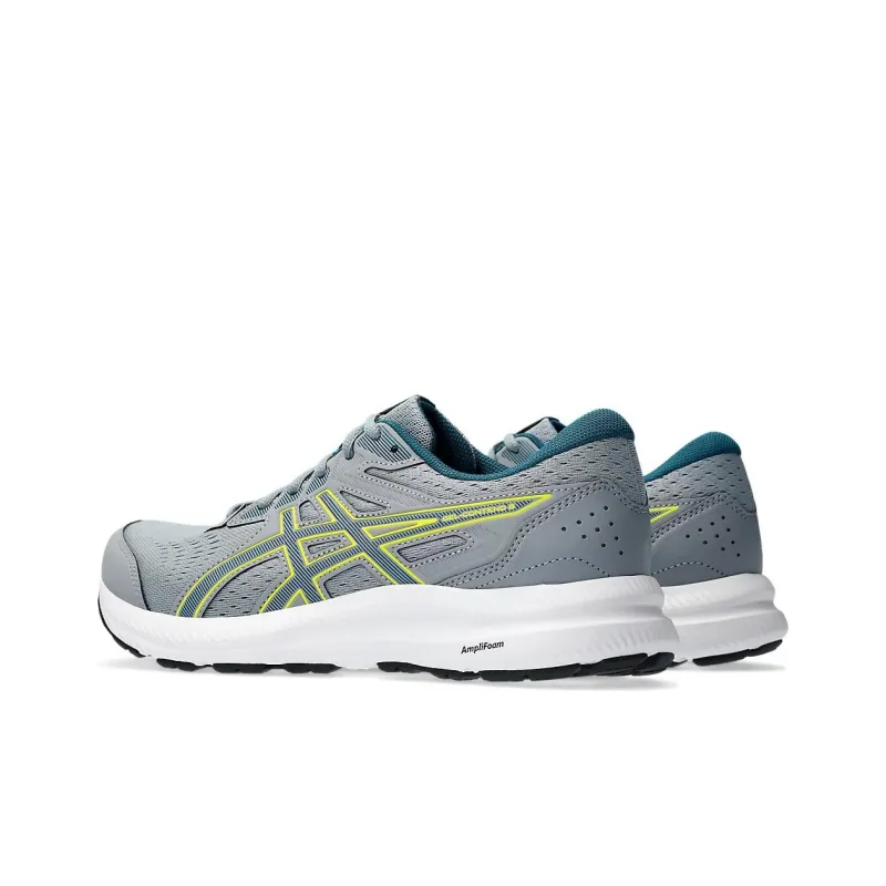 Asics Gel Contend 8 Extra Wide Cushioning, Wear Resistant Low Top Running Shoes Men's Gray-3