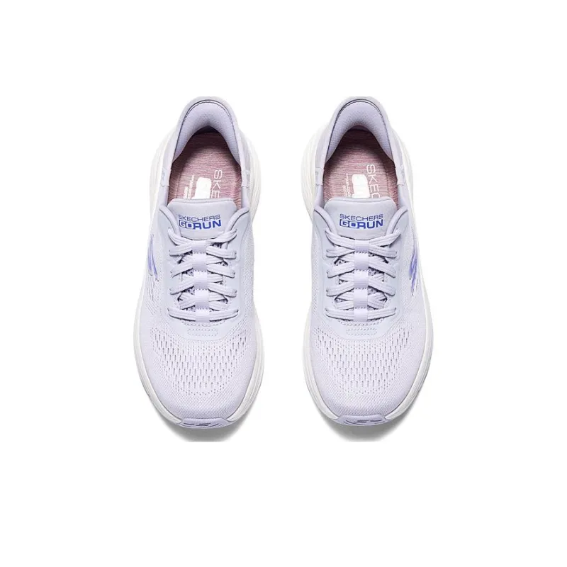 Skechers Cushioning Low-Top Running Shoes Women's Purple-2