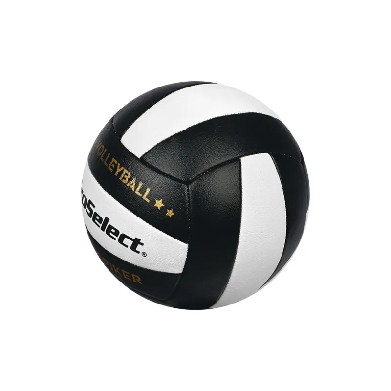 ProSelect PU Size 5 Ball Volleyball Unisex Black White-3