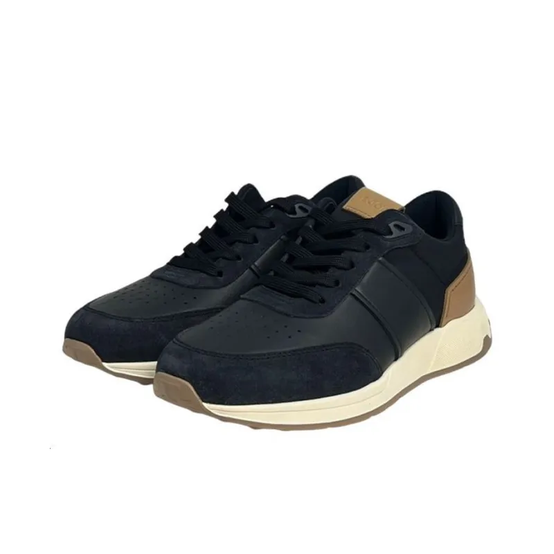 TOD'S Panelled Lace Up Sneakers-2