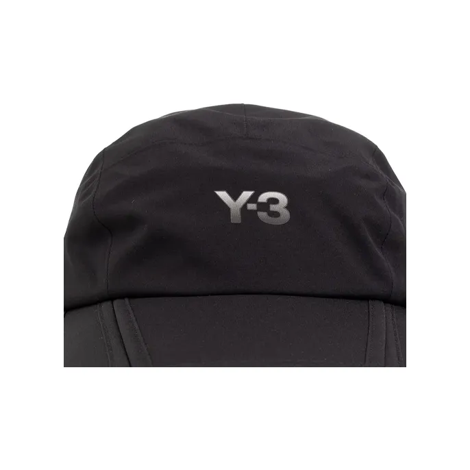 Y 3 Recycled Polyester Baseball Caps Unisex Black-2