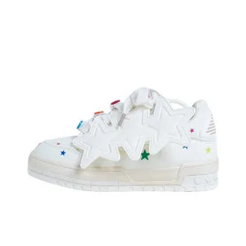 OYNN Young Baby Series Skateboard Shoes Women's Low Top White