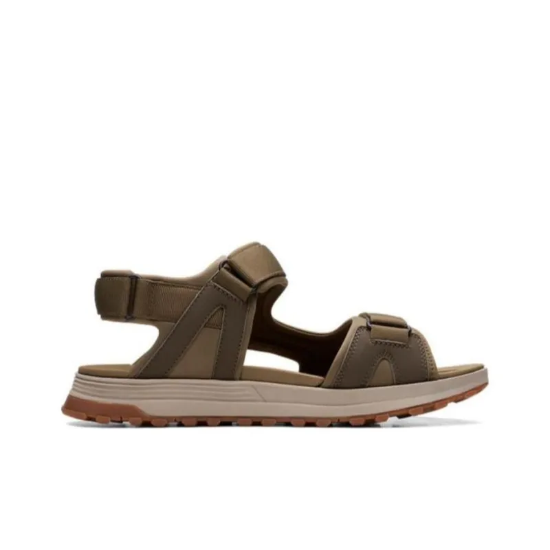 Clarks Stylish Sandal Men's Olive Green-1