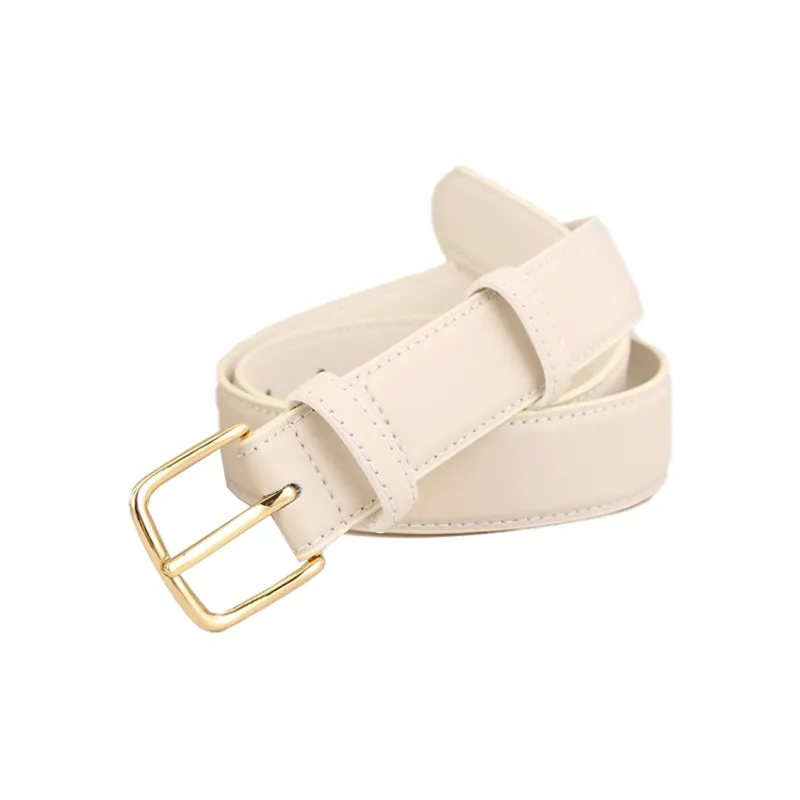AAJF Cow Leather Leather Belts Women's Width 3.5cm-7