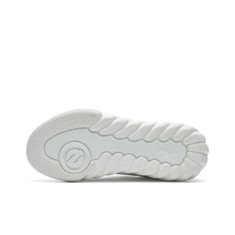 FILA CAMPO Wear Resistant Low Top Skateboard Shoes Women's White-4