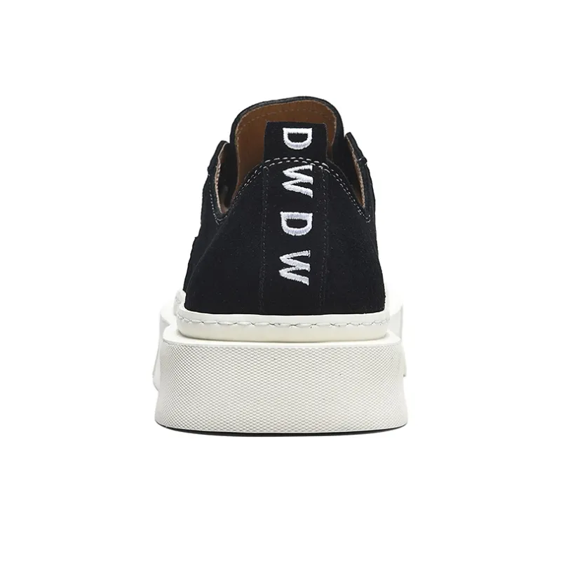 D&W Wear Resistant Height Increasing Low Top Skateboard Shoes Unisex-4