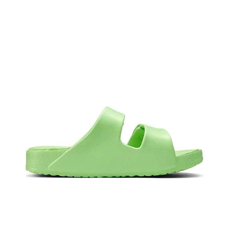Skechers Foamies Rubber Sole Slide Slippers Women's Green-1