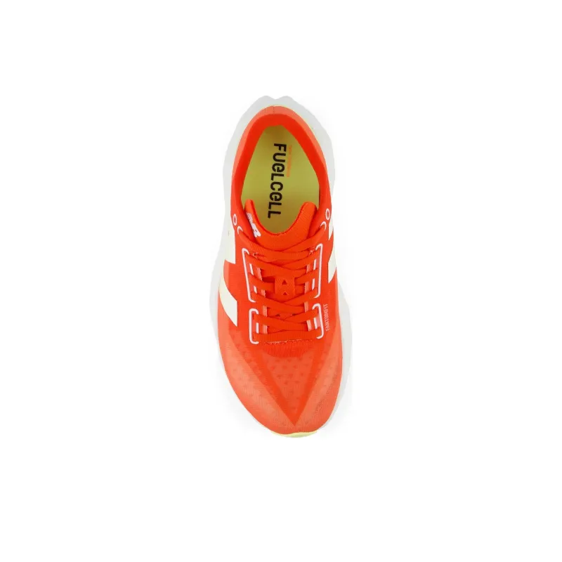 New Balance FuelCell Rebel V4 Shock Absorbers With Slip Resistant Features Low Top Running Shoes Women's Orange Yellow-4