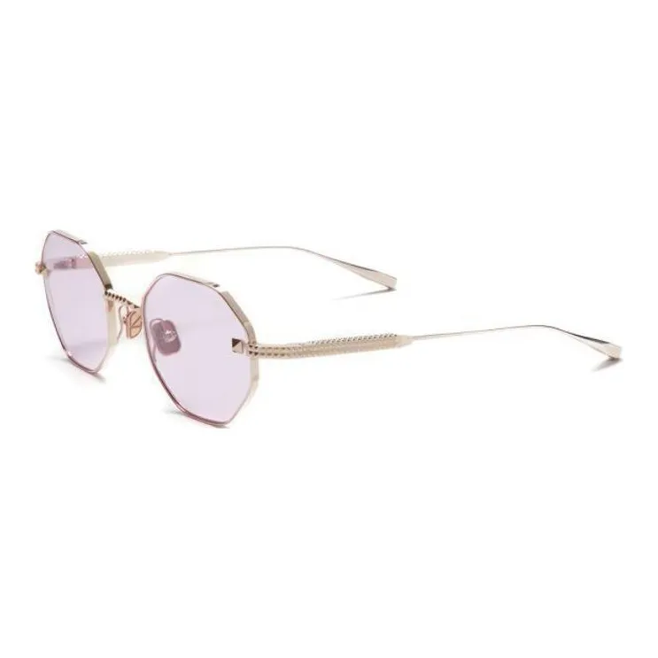 Valentino Rockstud Geometric-frame Sunglasses-0