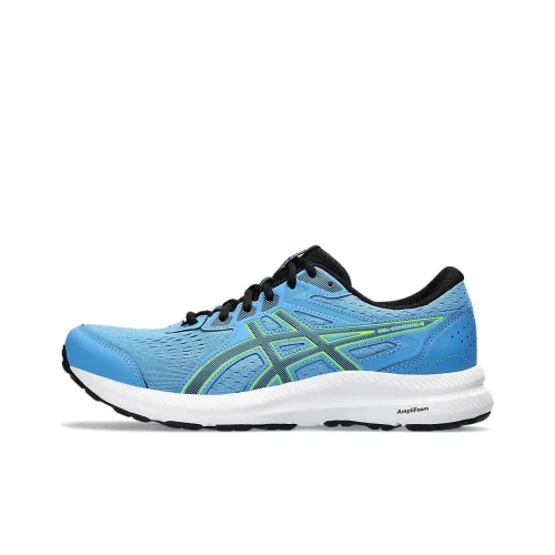 Asics Gel-Contend 8 Running Shoes Men Low-Top Blue/Black