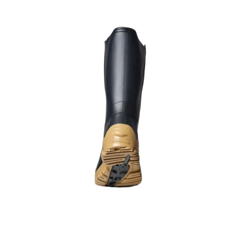 DECATHLON 100 Collection Simple Lightweight Warm Water-Resistant And Wear-Resistant Rain Boots Men's Black-3