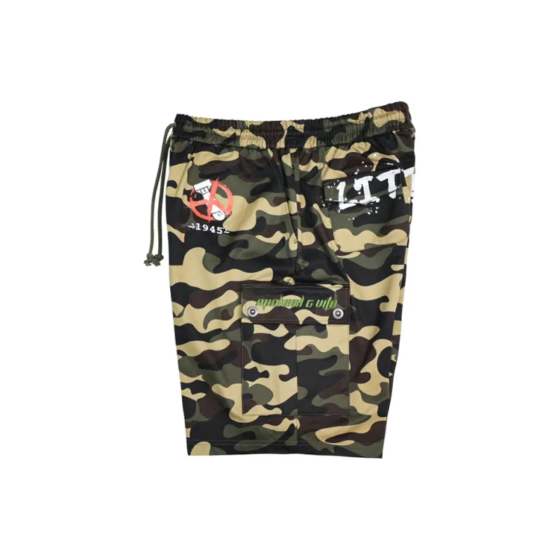 RAUH Welt BEGRIFF Cargo Shorts Men's Green-2