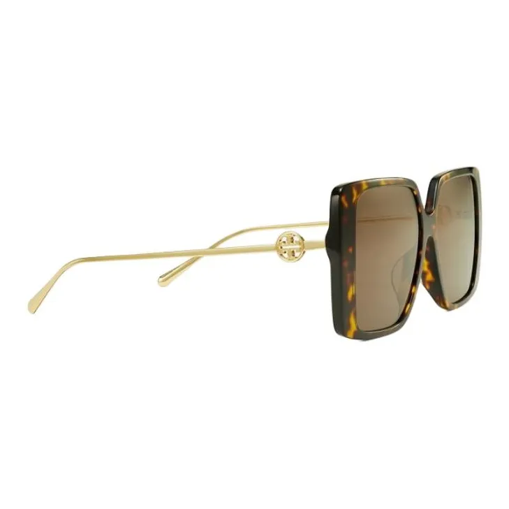 TORY BURCH Miller Oversize frame Sunglasses-4