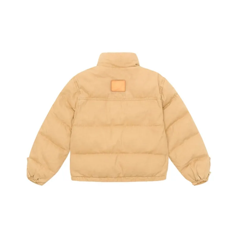 SMFK Puffer Jacket Women's Wheat-1