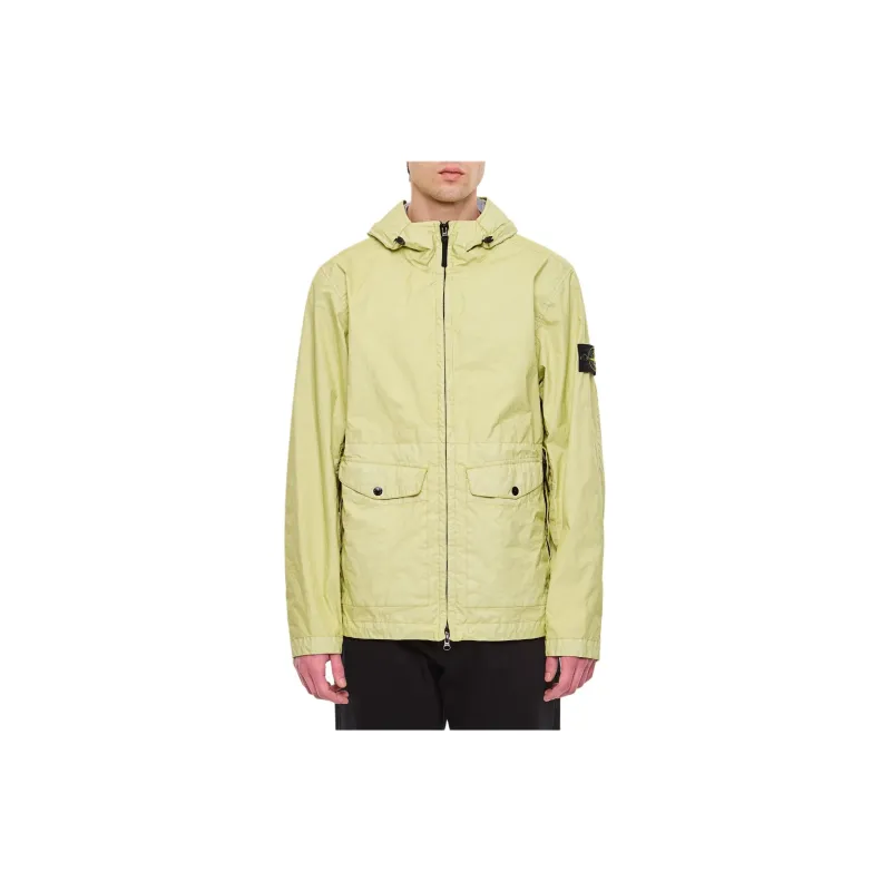 STONE ISLAND Jackets Coats Men's Yellow-2