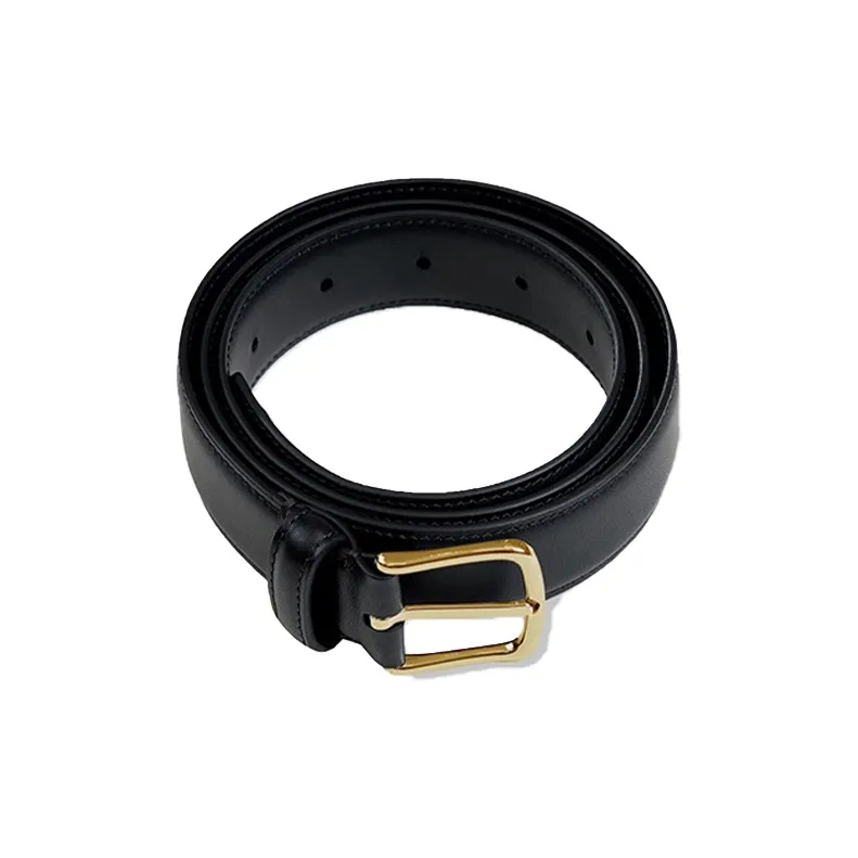 AAJF Cow Leather Leather Belts Women's Width 3.5cm-8