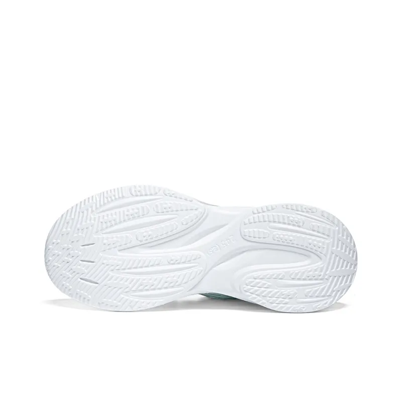 Warrior Students' Running Shoes Breathable Lightweight Low Top Casual Shoes Men's White Haze Blue-4