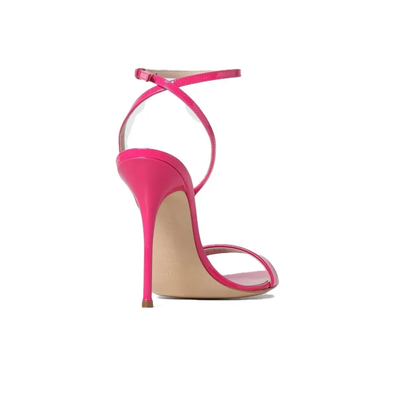 Casadei One Strap Sandals Women's Red-4