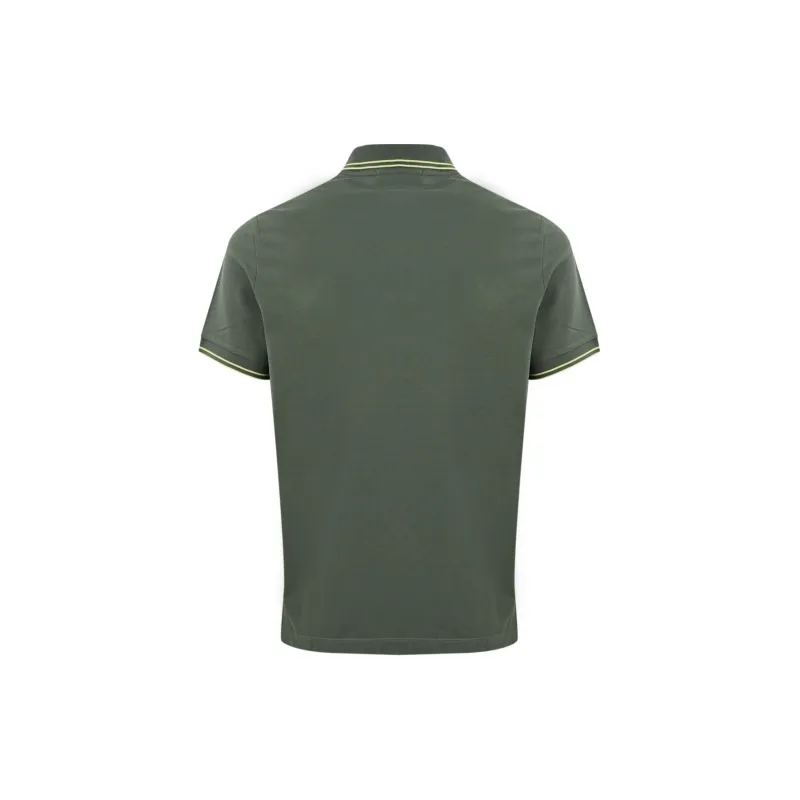 STONE ISLAND Compass appliqué Polo Shirt-1