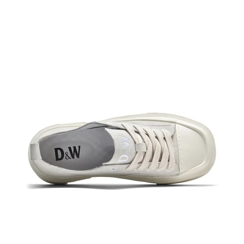 D&W Wear Resistant Height Increasing Low Top Skateboard Shoes Unisex-16