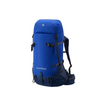 MONTBELL Nylon Outdoor Mountaineering Bag Backpack Regular Unisex Blue