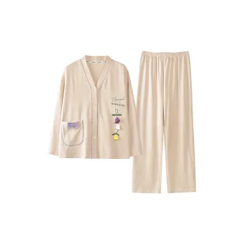 Kerener Pajama Set Women's Apricot